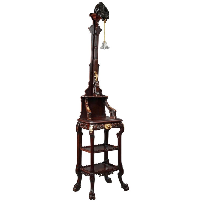 Japanese Style Floor Lamp Attributed To G Viardot