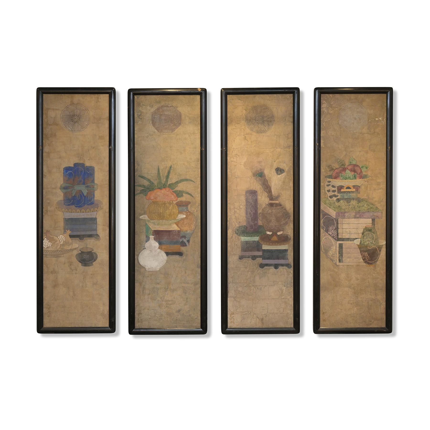 Japonisme Japanese Style Panels (Set of 4), 23