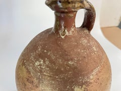 Japanese Style Stoneware Pottery Jug Pitcher with Amazing Glaze  19th France