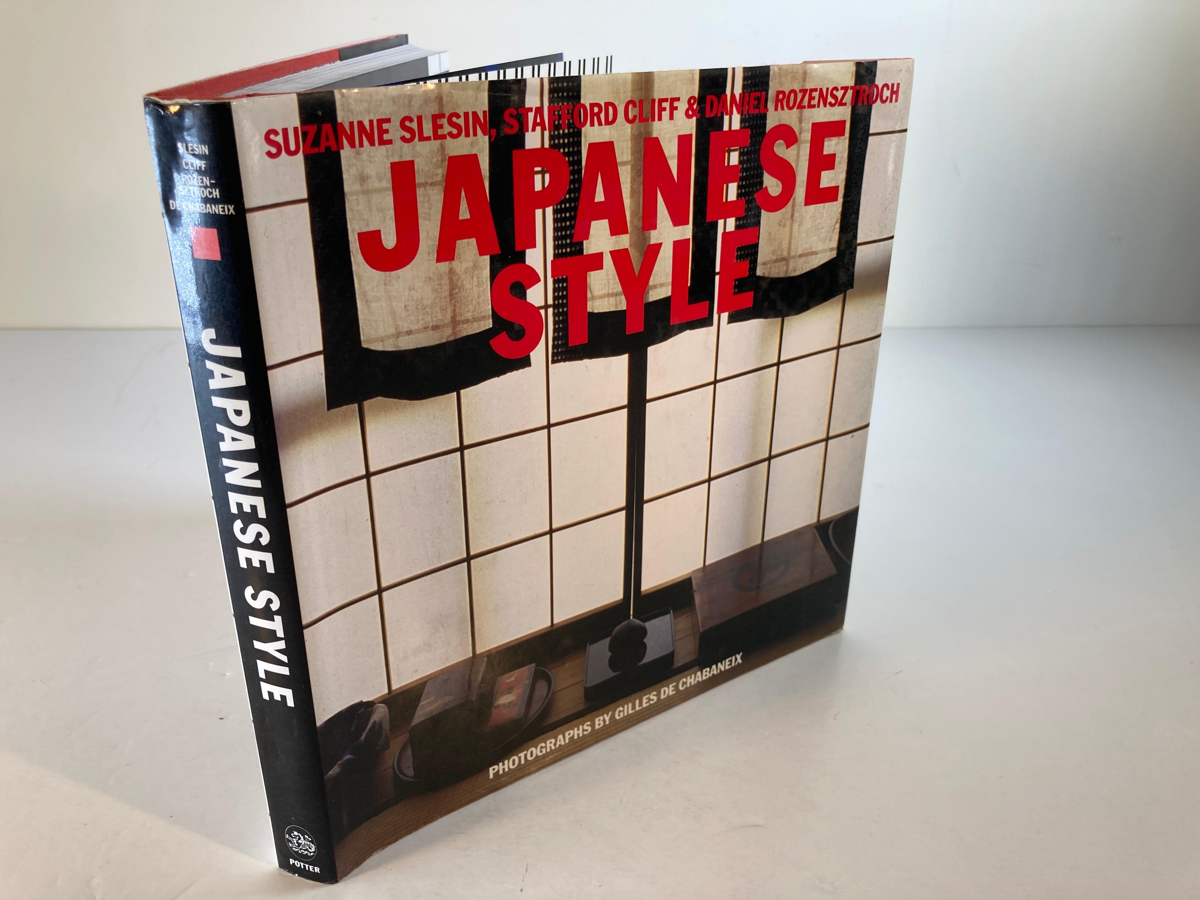 Japanese style
Suzanne Slesin, Stafford Cliff, Daniel Rozensztroch.
Slesin and Cliff (French Style and English Style) with their coauthor and photographer from Caribbean Style look at the richness, diversity, and never-ending romance of how the
