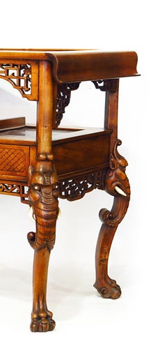 Japanese Style Table Attributed to The Parisian Society Daï-Nippon