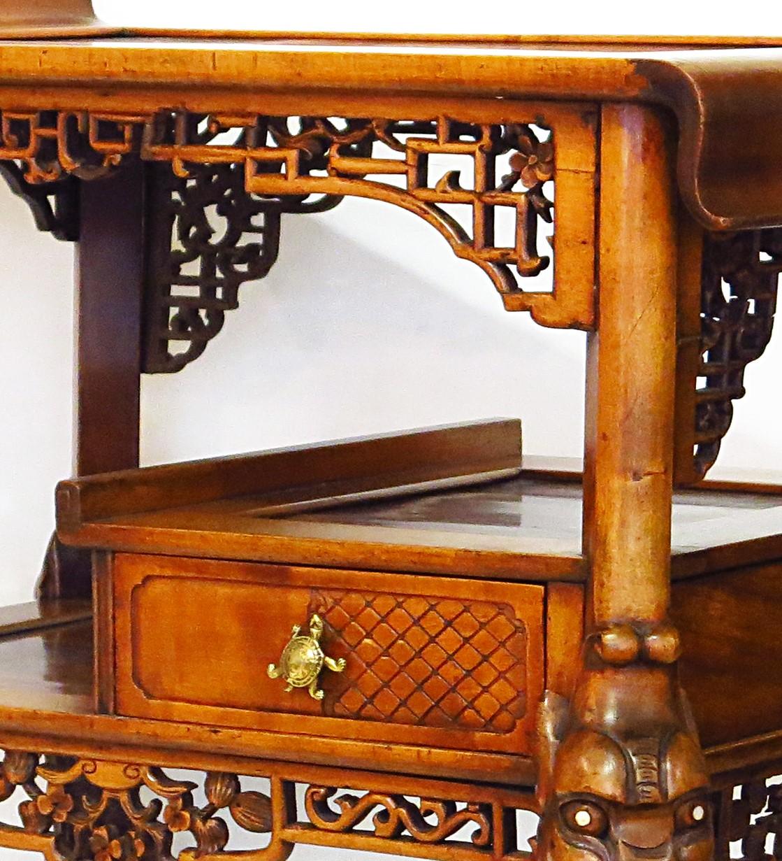 Japonisme Japanese Style Table Attributed to The Parisian Society Daï-Nippon For Sale