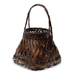 Japanese Susutake Ikebana Basket, c. 1900