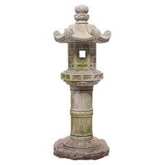 Japanese Tachi-dōrō Stone Lantern