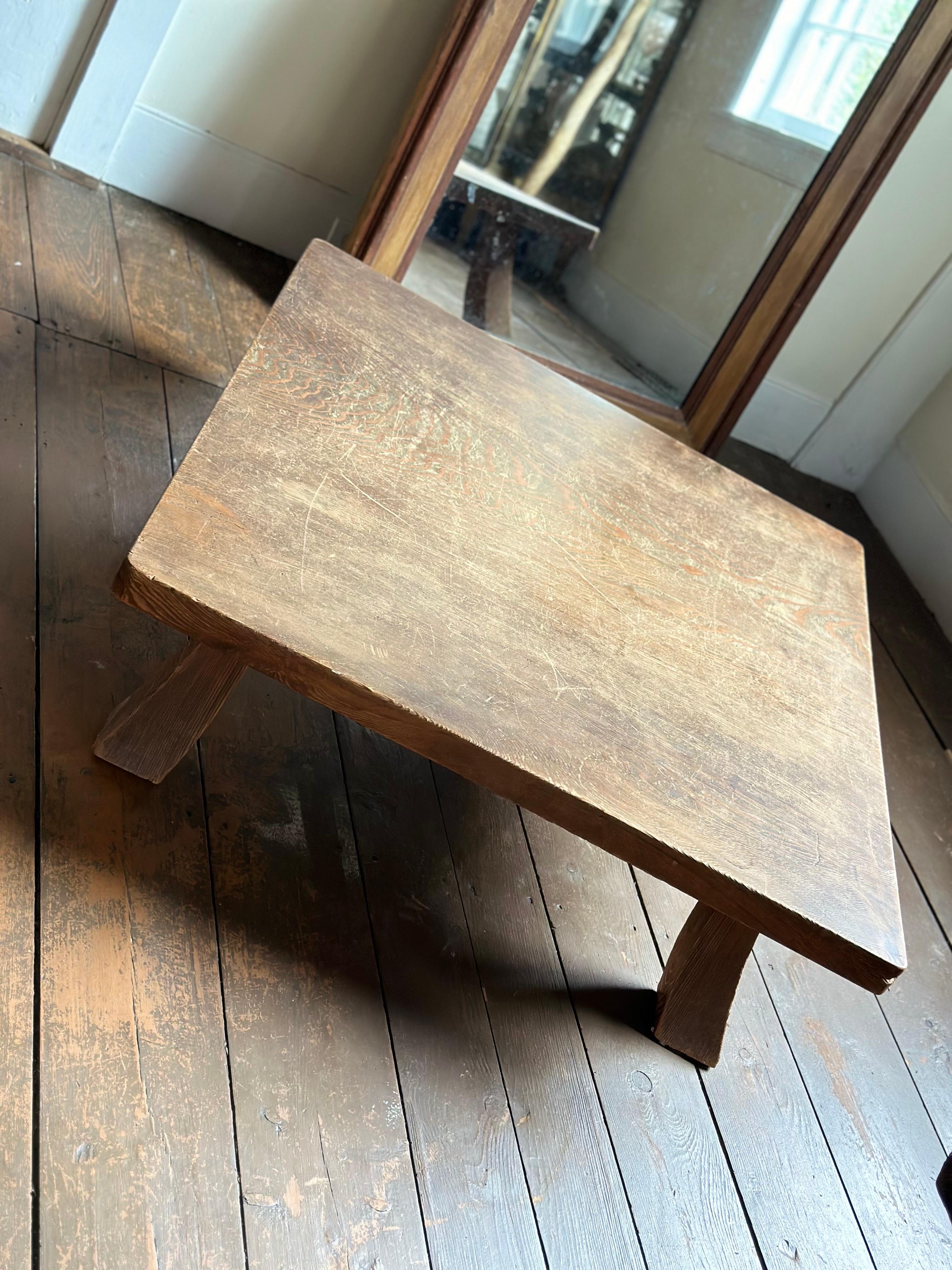 Elm Japanese Taishō Meiji Coffee or Low Table