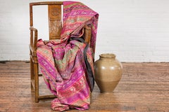 Vase japonais à glaçure sable bicolore de la période Taishō avec finition texturée, vers 1900