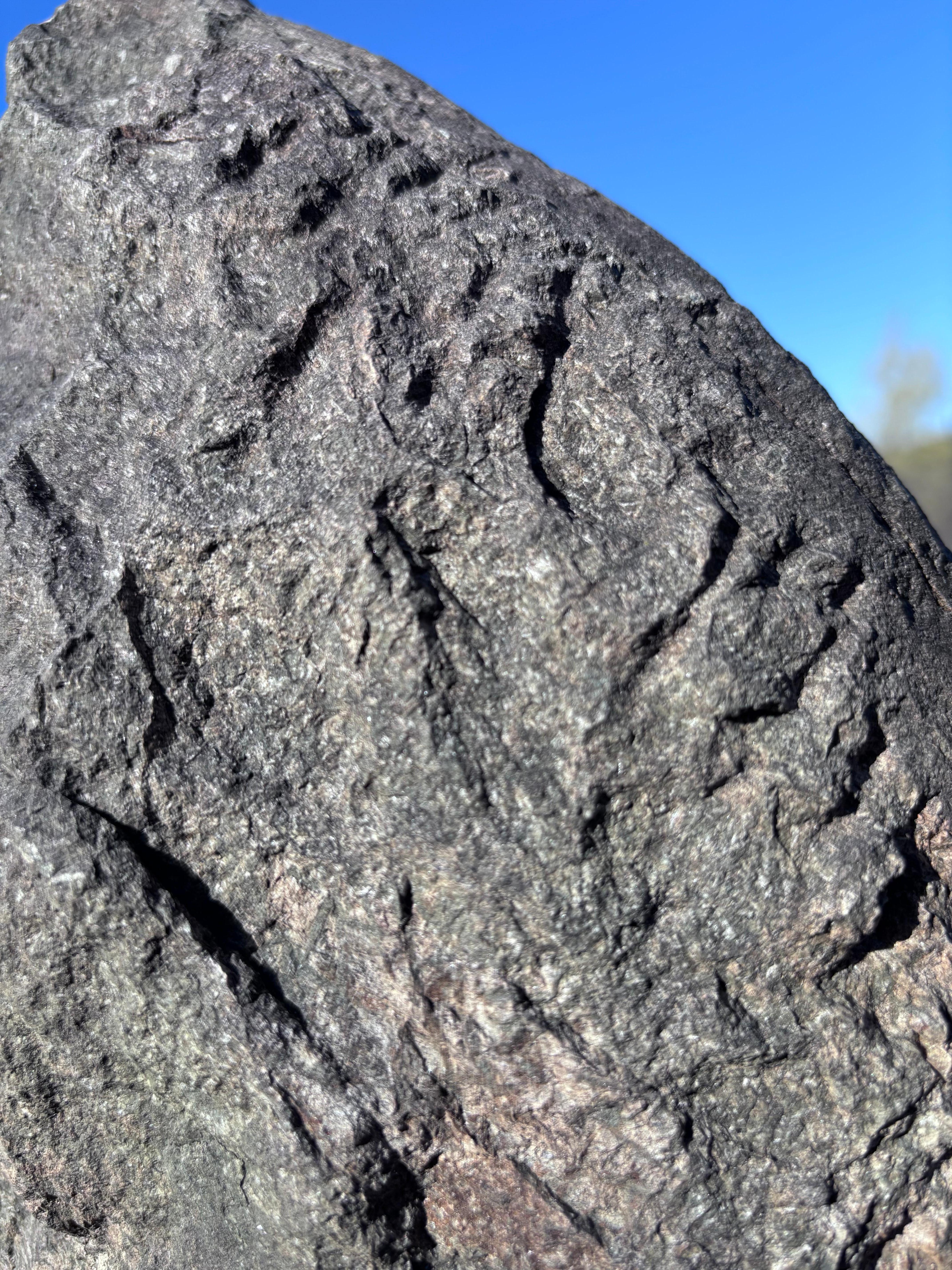 Grand bouddha de méditation japonais en pierre ancienne Shakyamuni 26 pouces en vente 3