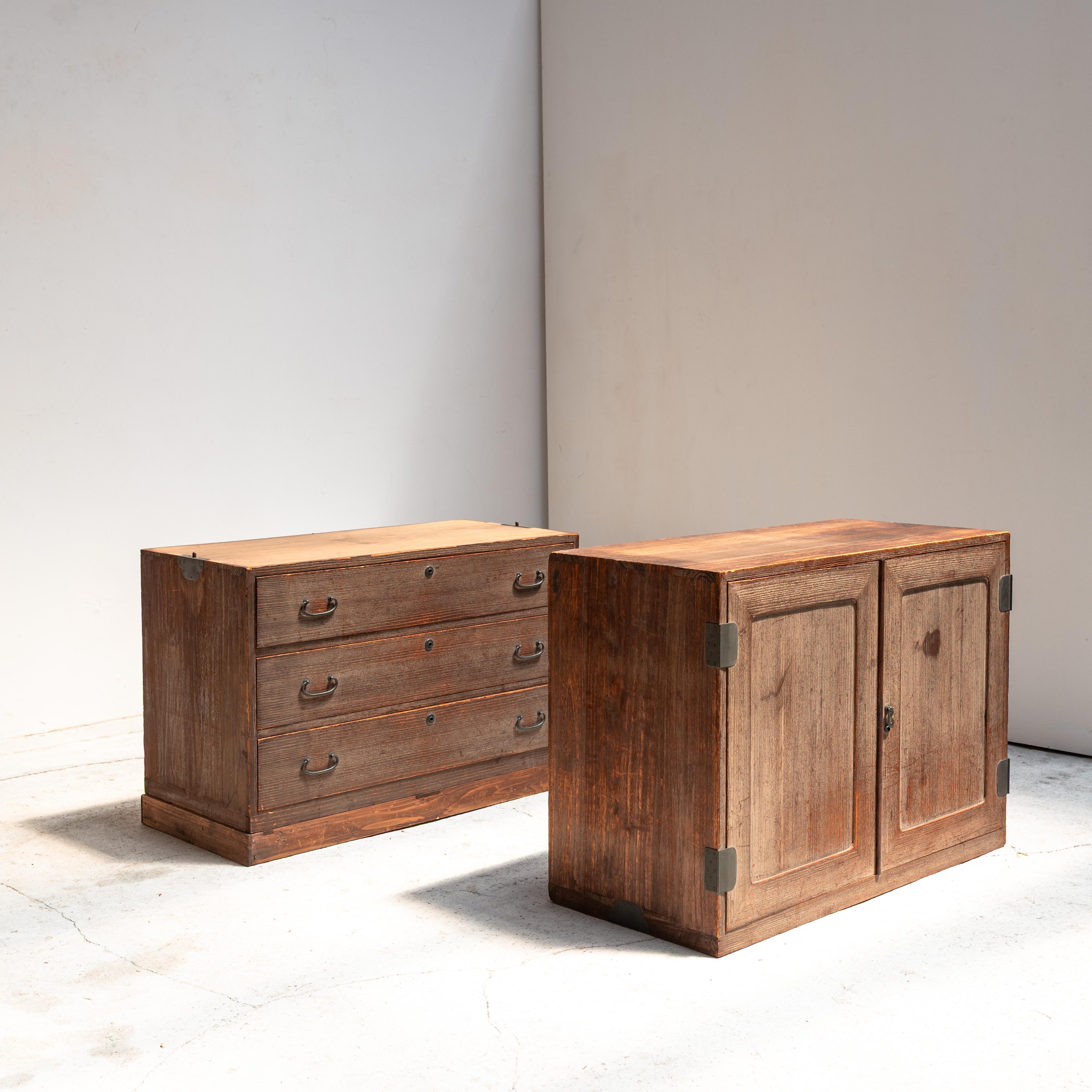 Japanese Tansu Chest, Japan, Early 20th Century For Sale 10