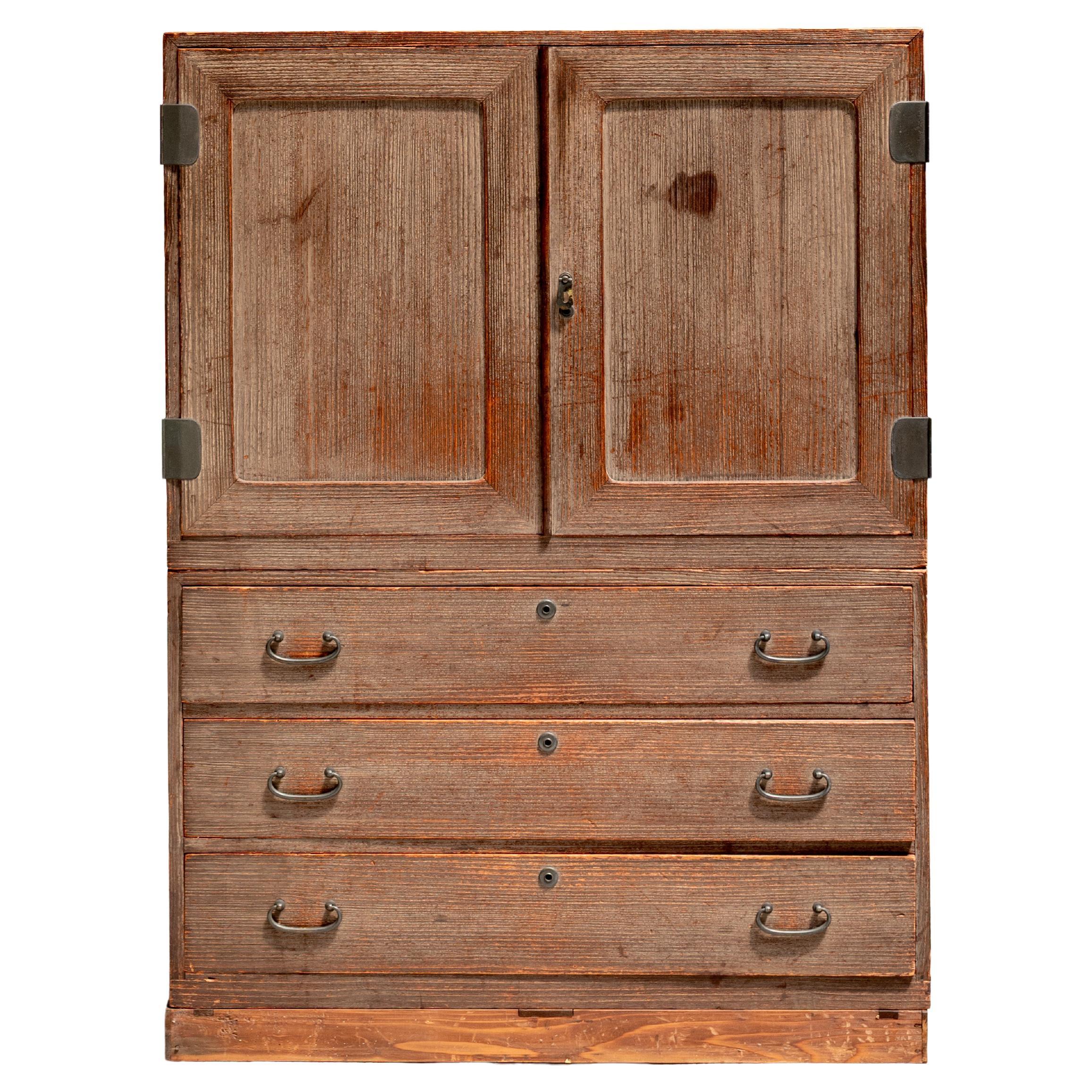 Japanese Tansu Chest, Japan, Early 20th Century For Sale