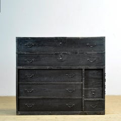 Japanese Tansu chest of drawers, circa 1870