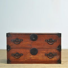 Japanese Tansu chest of drawers, circa 1870