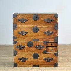 Japanese Tansu chest of drawers, circa 1870