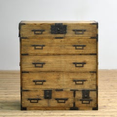 Japanese Tansu chest of drawers, circa 1870