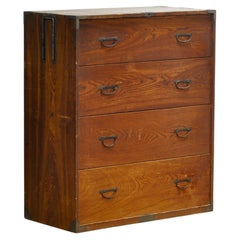 Japanese Tansu chest of drawers, circa 1870