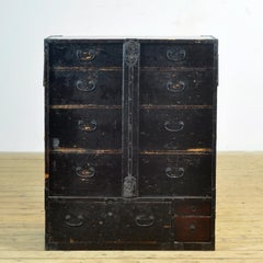 Japanese Tansu Chest of Drawers, circa 1890
