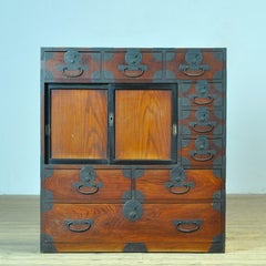 Japanese Tansu chest of drawers, circa 1890