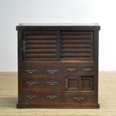 Japanese Tansu chest of drawers, circa 1900