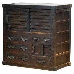 Japanese Tansu chest of drawers, circa 1900