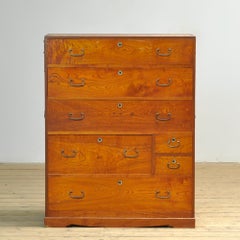 Japanese Tansu chest of drawers, circa 1910