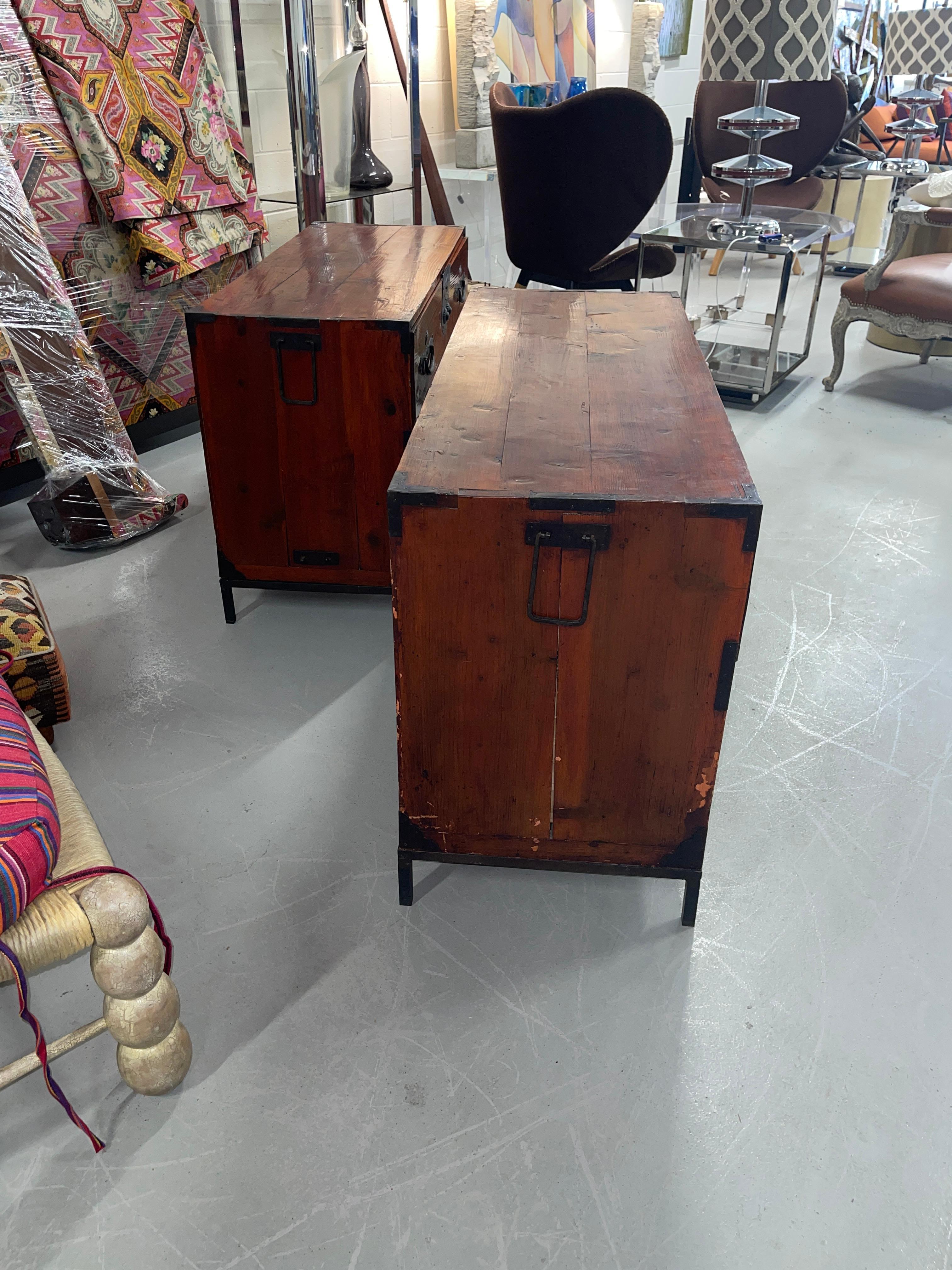 Japanese Tansu Chests 1