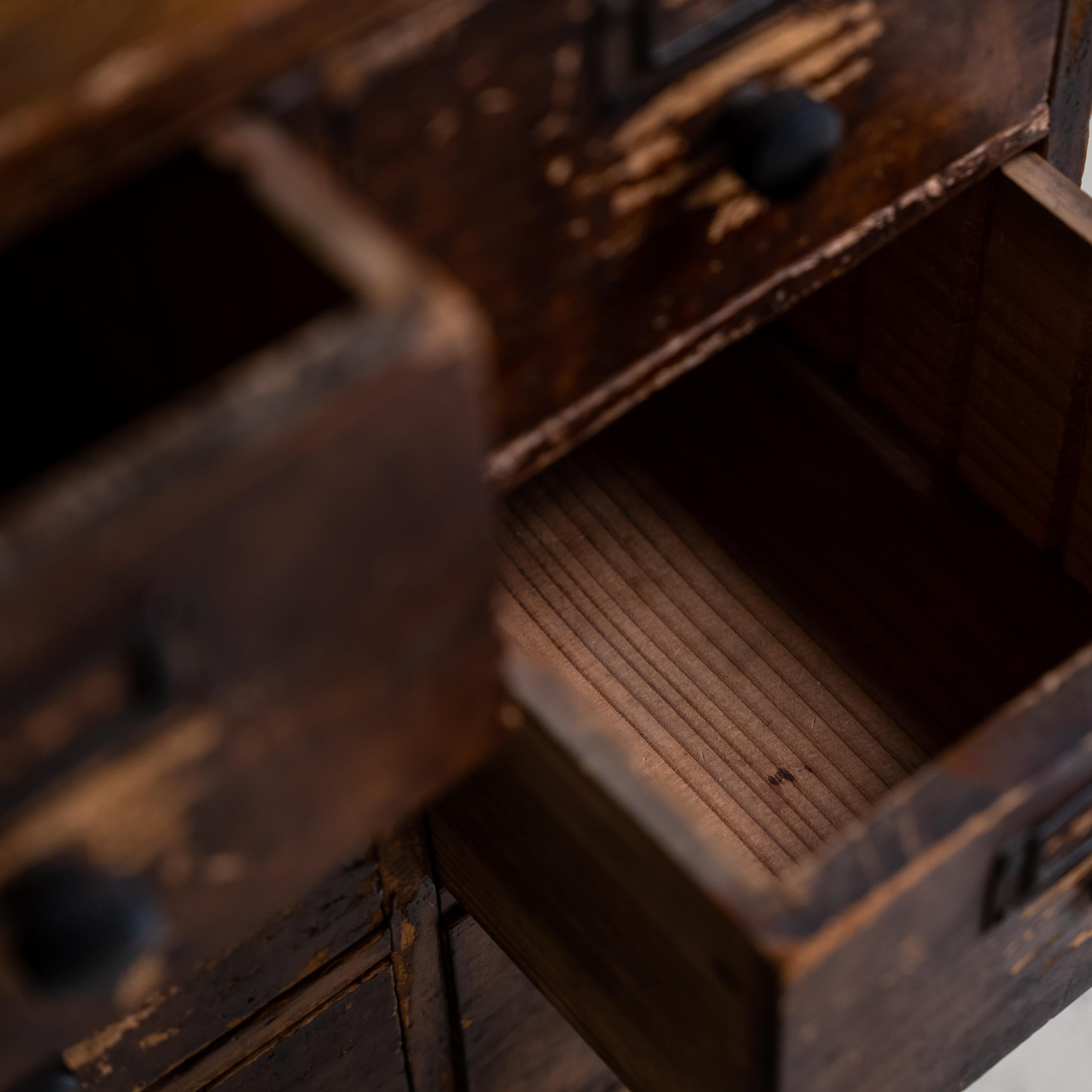 20th Century Japanese Tansu, Wabi-sabi, 1920s, Japan For Sale