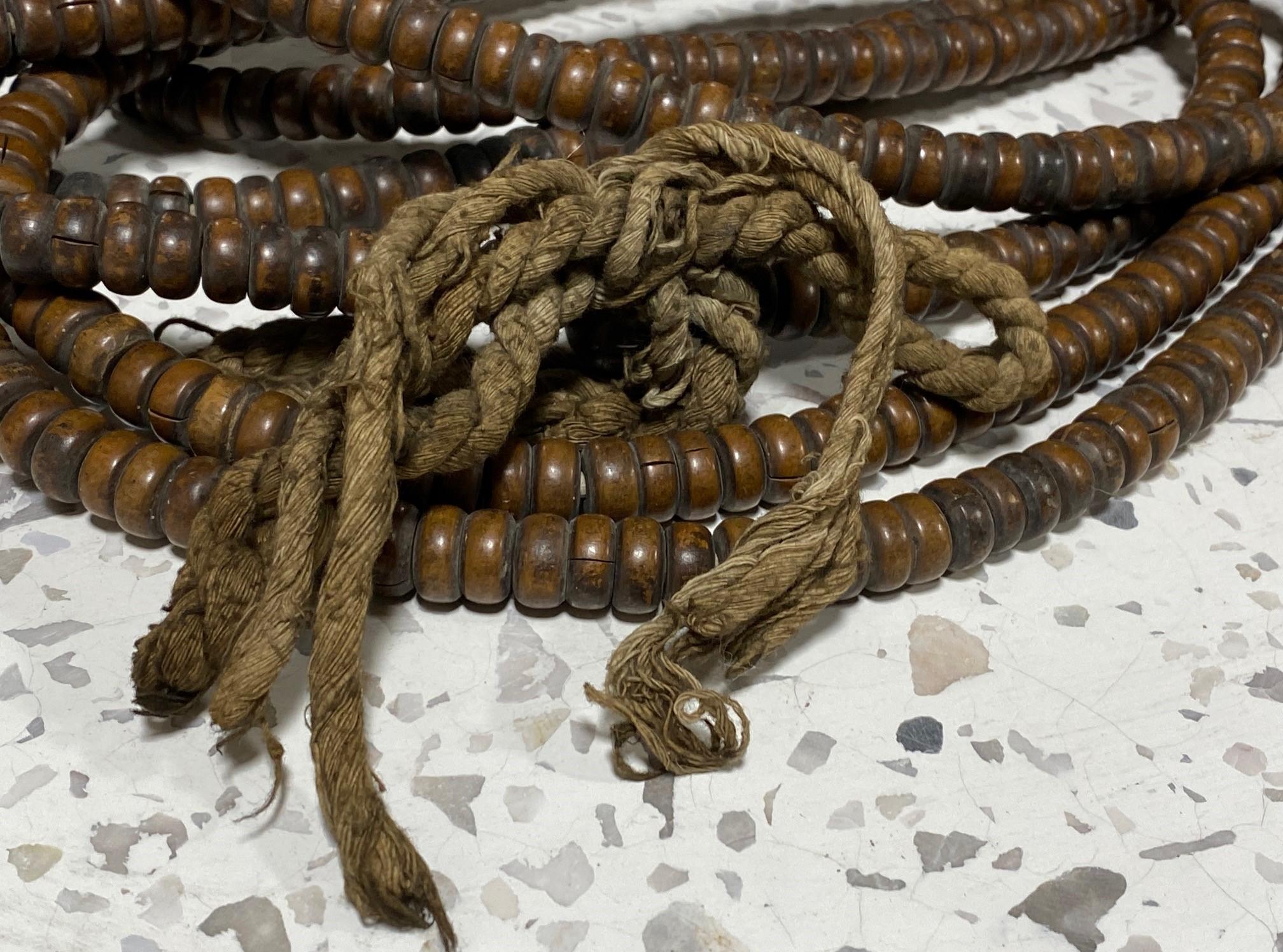 Japanese Temple Buddhist Monk Samurai Juzu Prayer Beads Mala Rosary Necklace For Sale 6