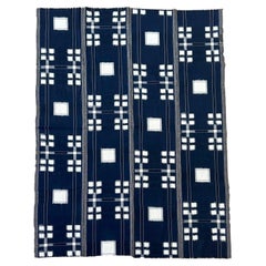 Japanese Textile Panel Double Ikat Kasuri Futon Cover