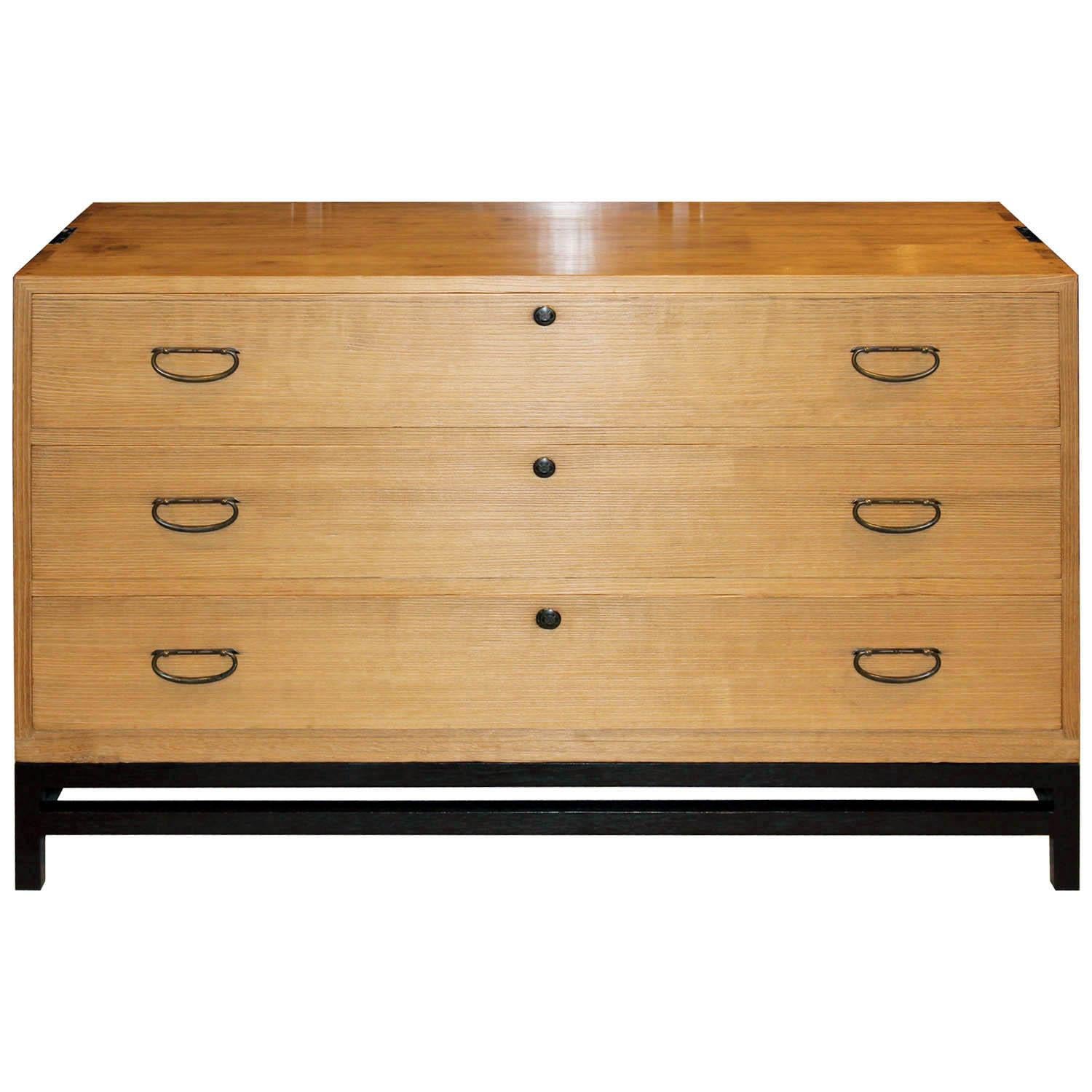 Japanese Three-Drawer Clothing Chest