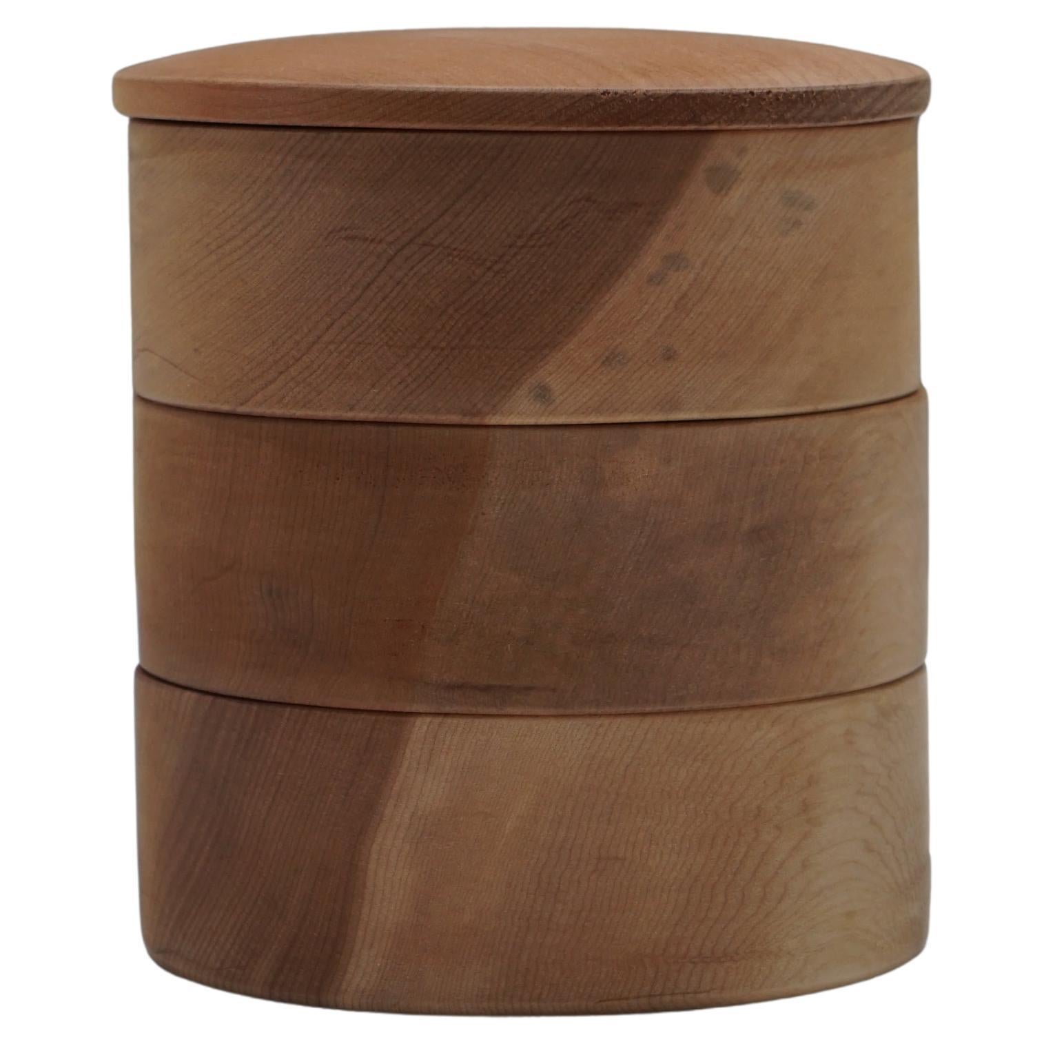 Japanese Three-Tier Wooden Box