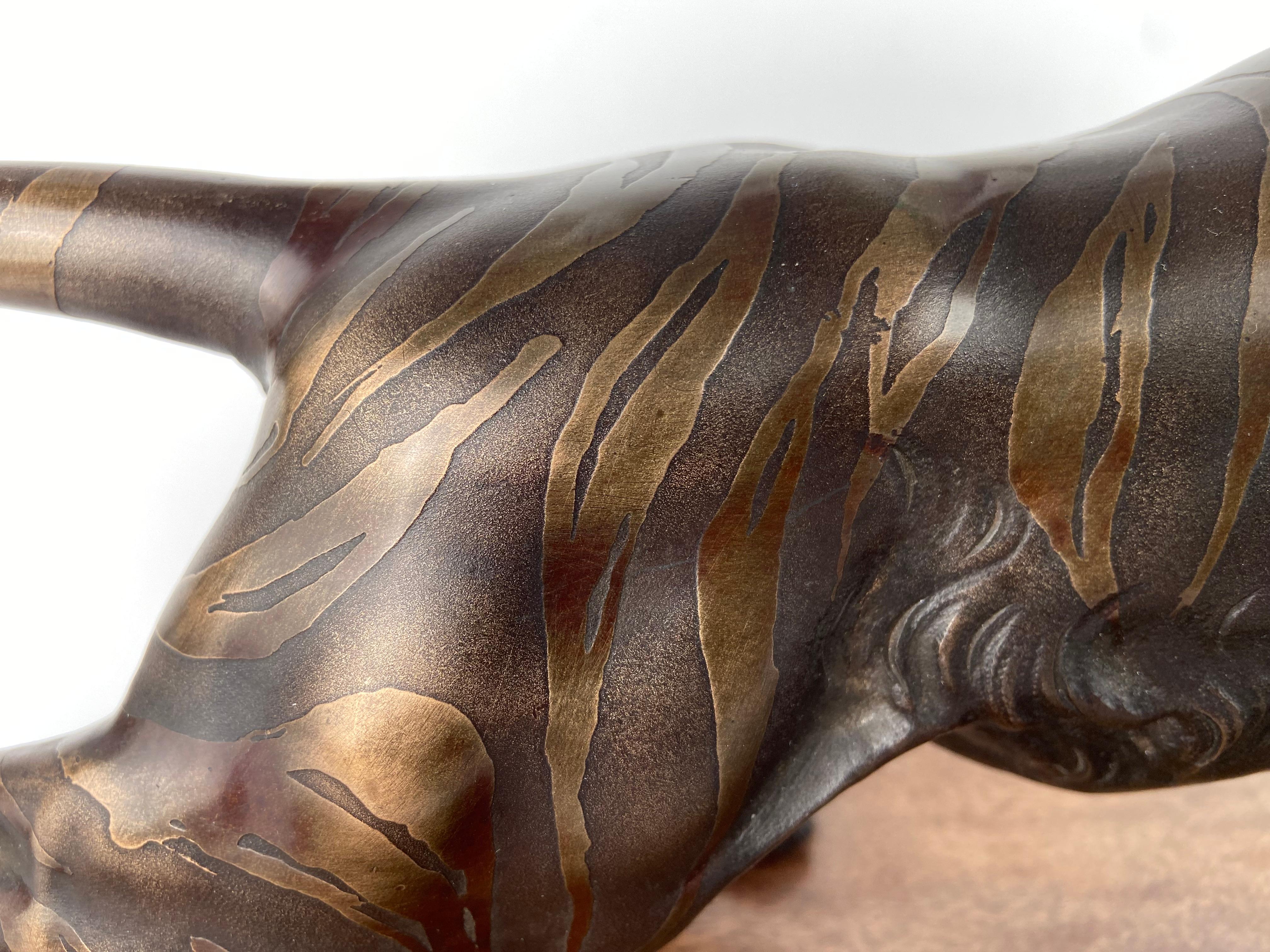Hand-Crafted Japanese tiger For Sale