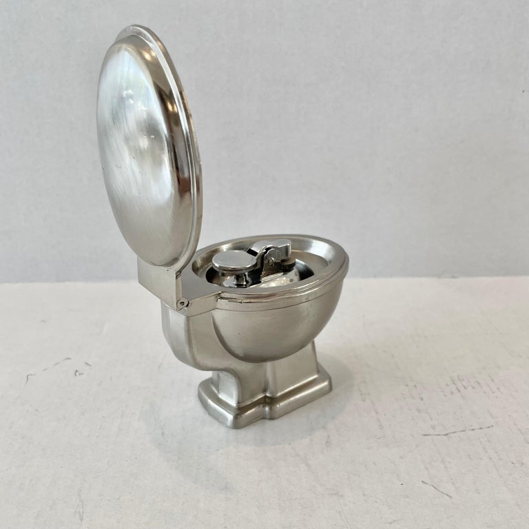 Japanese Toilet Bowl Tabletop Lighter For Sale at 1stDibs