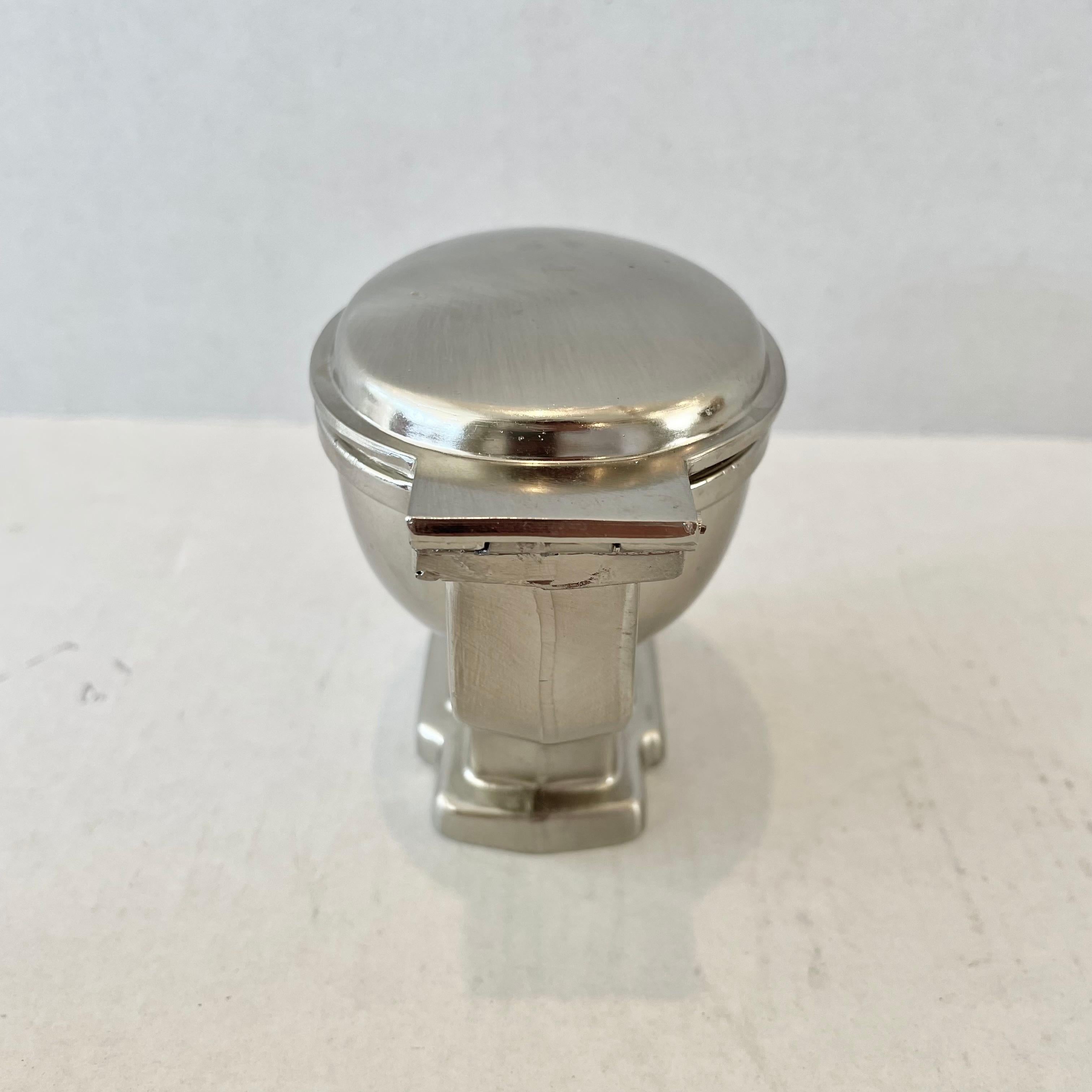 Japanese Toilet Bowl Tabletop Lighter In Good Condition In Los Angeles, CA