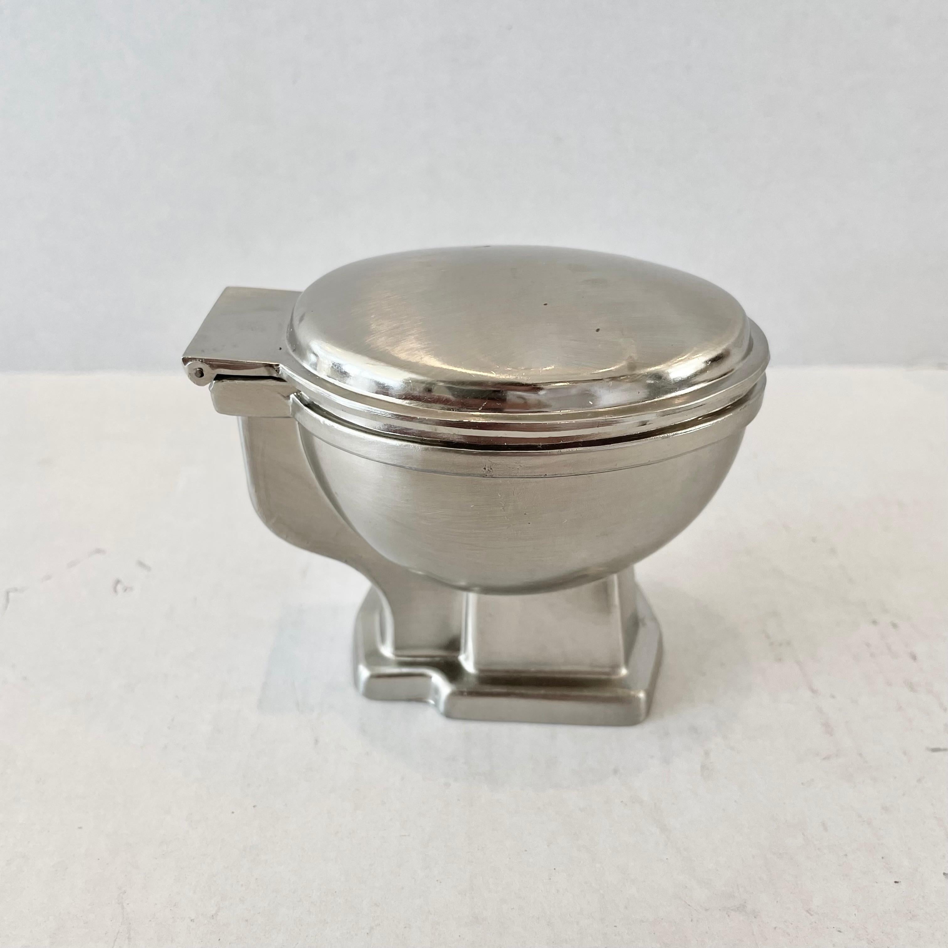 Late 20th Century Japanese Toilet Bowl Tabletop Lighter