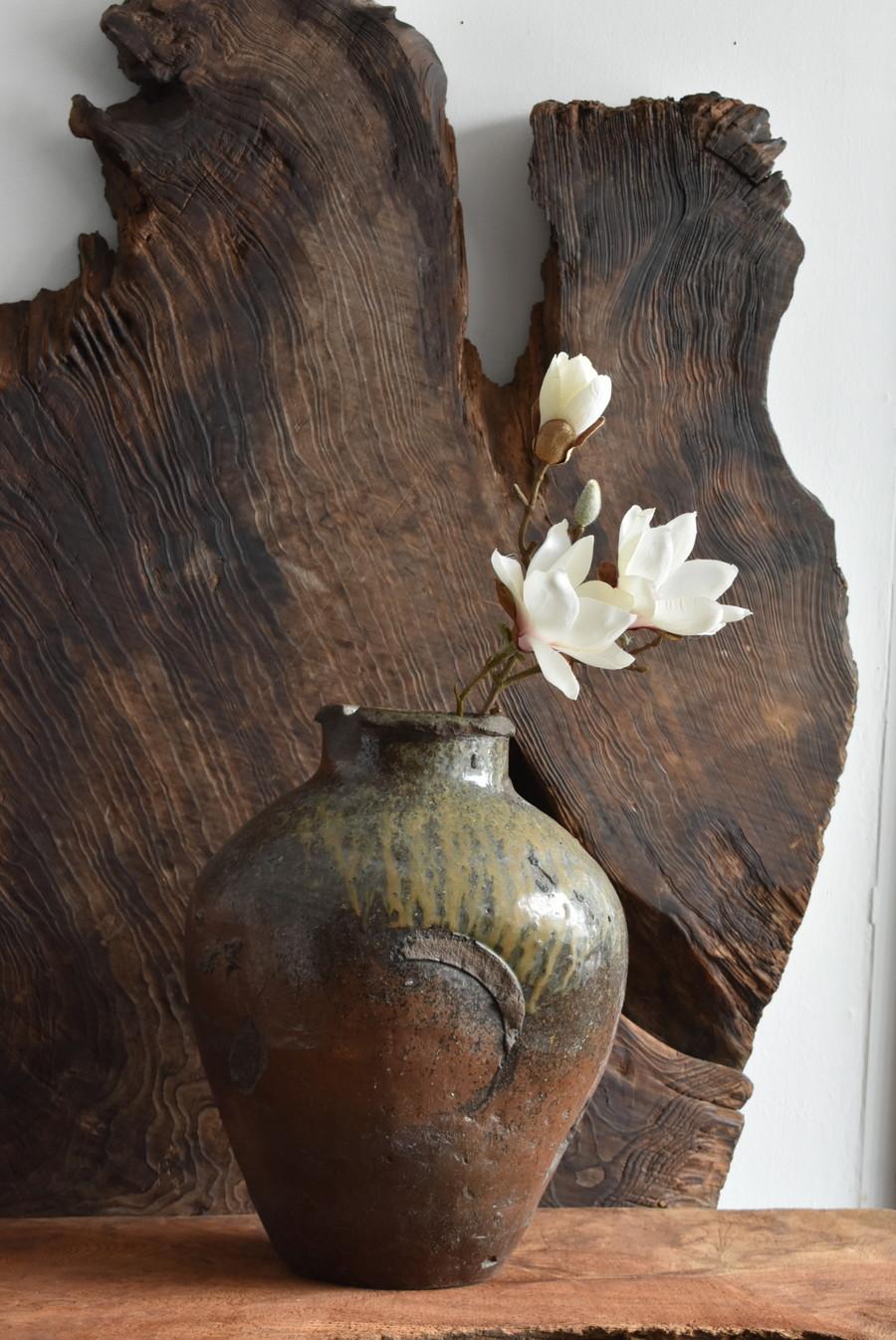 Other Japanese Tokoname Jar 14th-16th Century Muromachi Period / Tsubo / Old Pottery