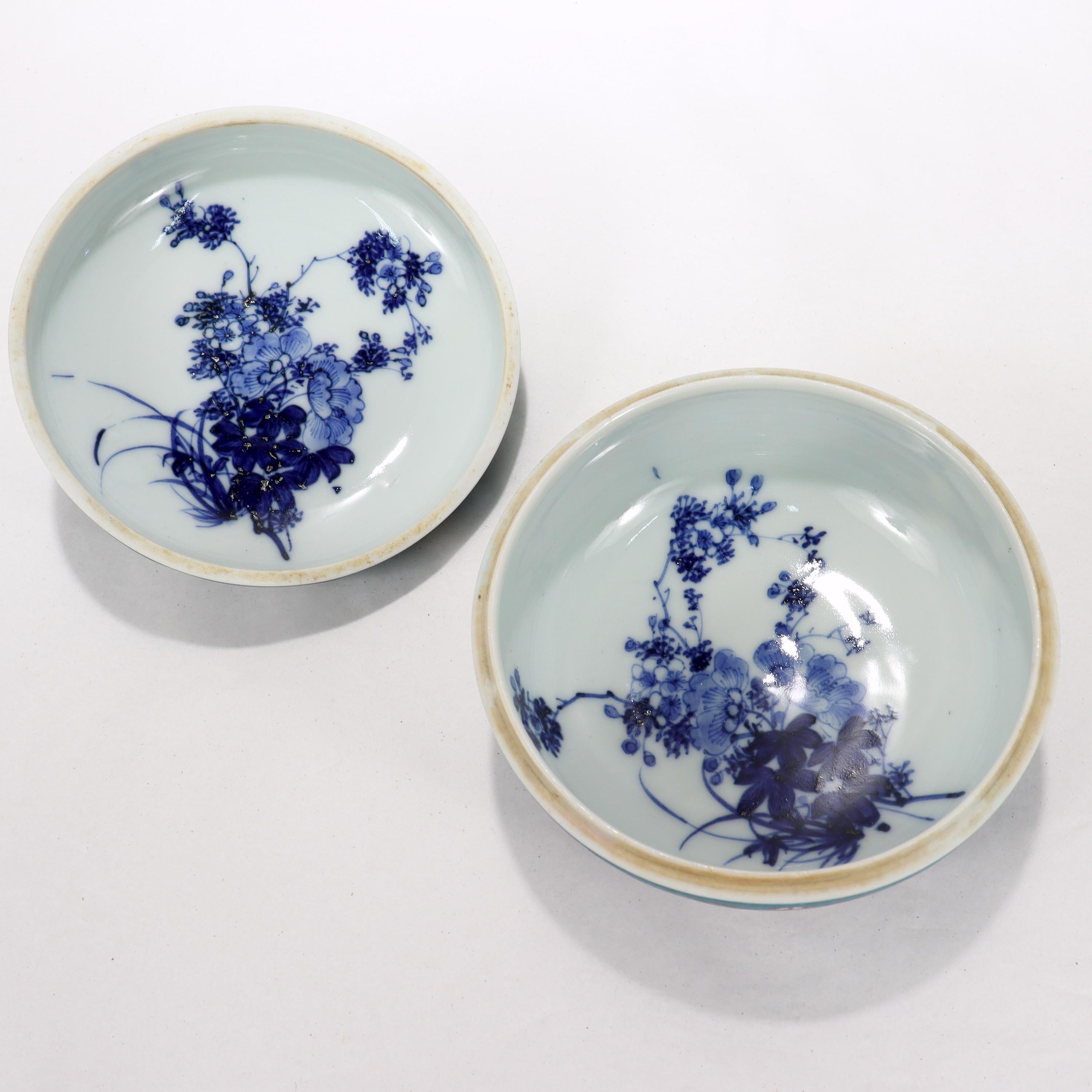 Japanese Totai Shippo Porcelain Covered Box For Sale 4