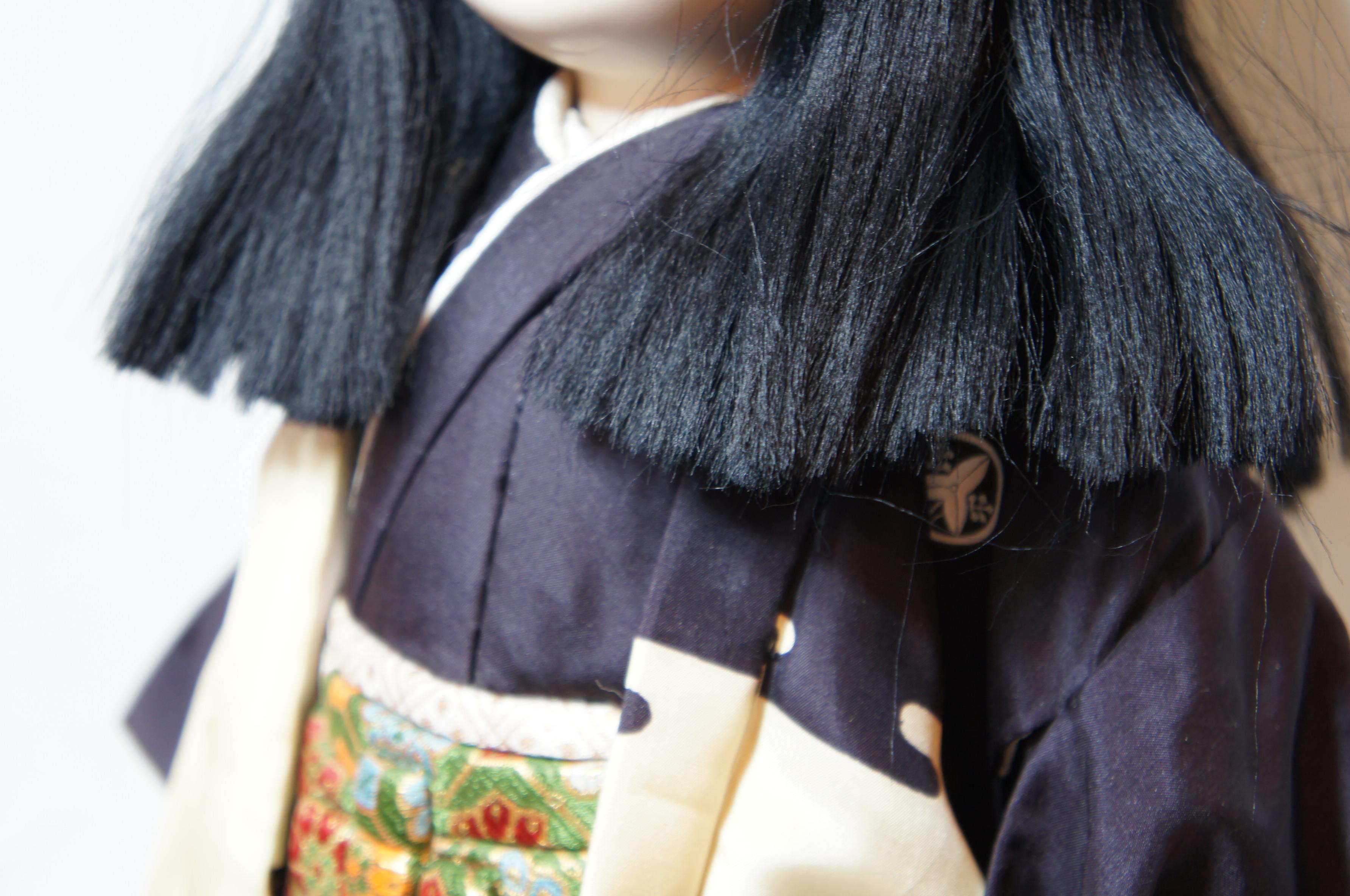 Japanese Traditional Kimekomi Ichimatsu Boy Doll, 1960s For Sale 3