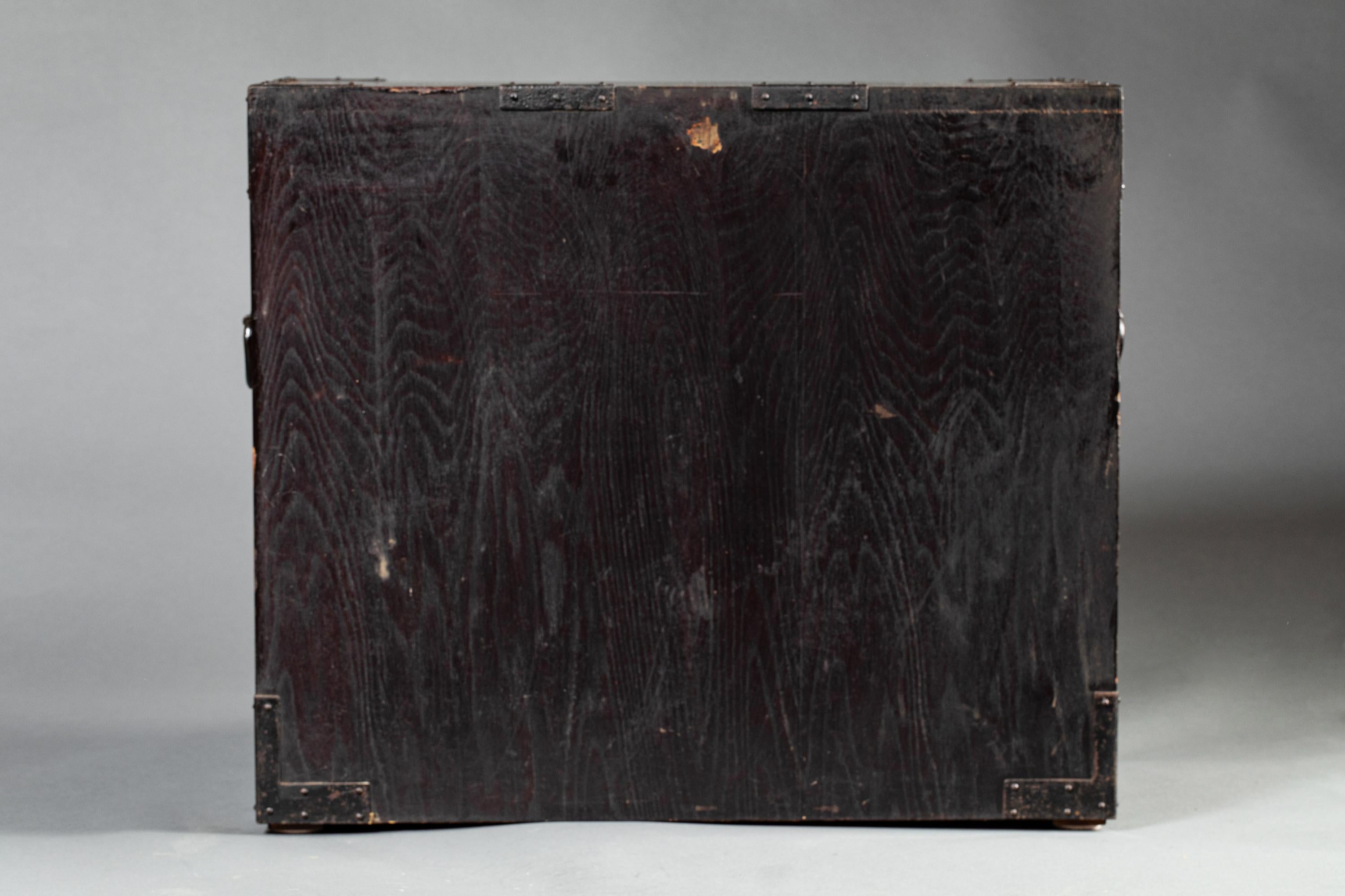 19th Century Japanese Two Door Chest 'tansu'