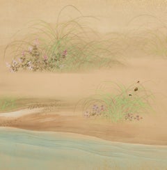 Schermo giapponese a due pannelli: River's Edge