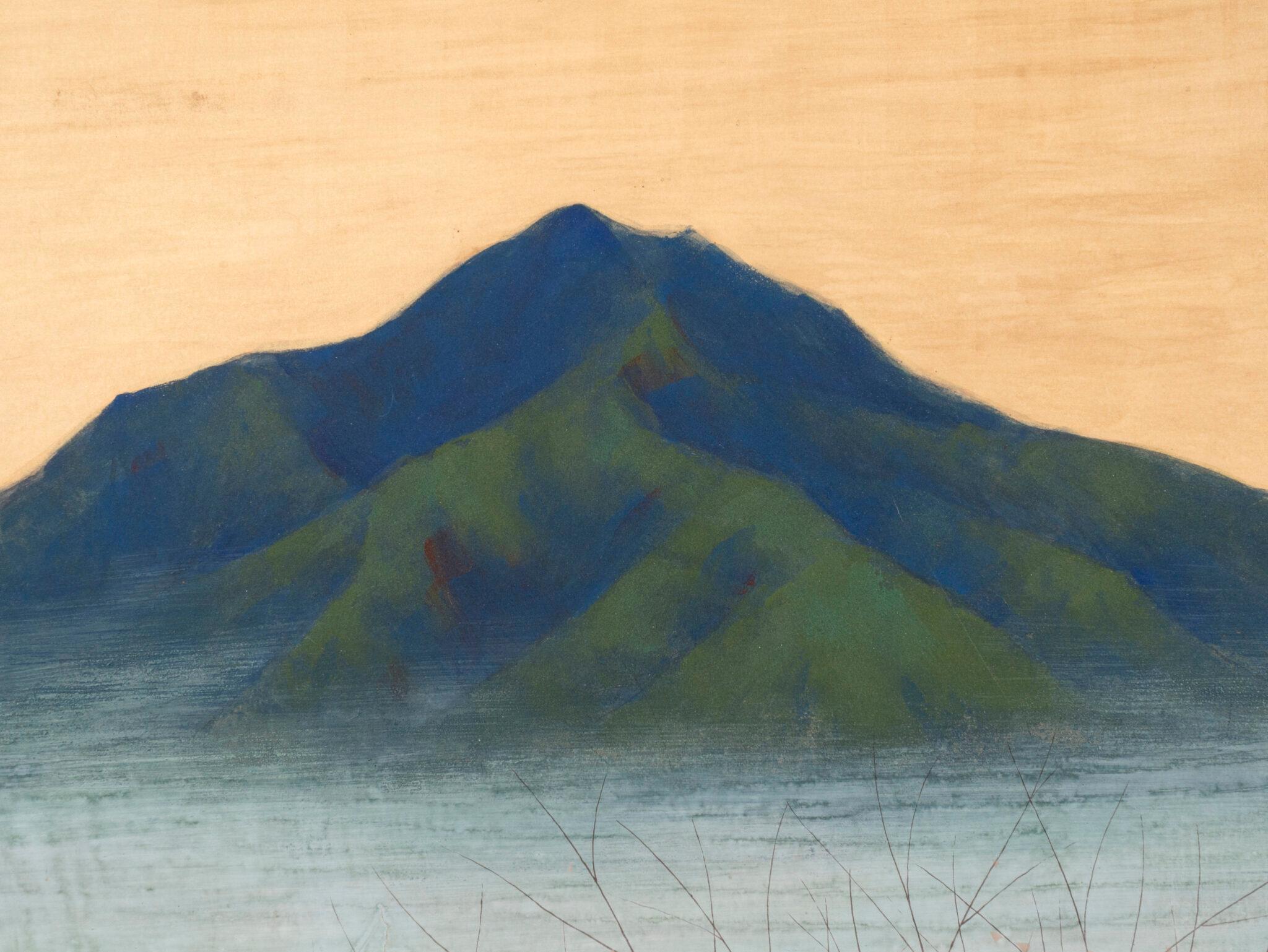 Paravento giapponese a due pannelli: Sogno del bosco in vendita 2