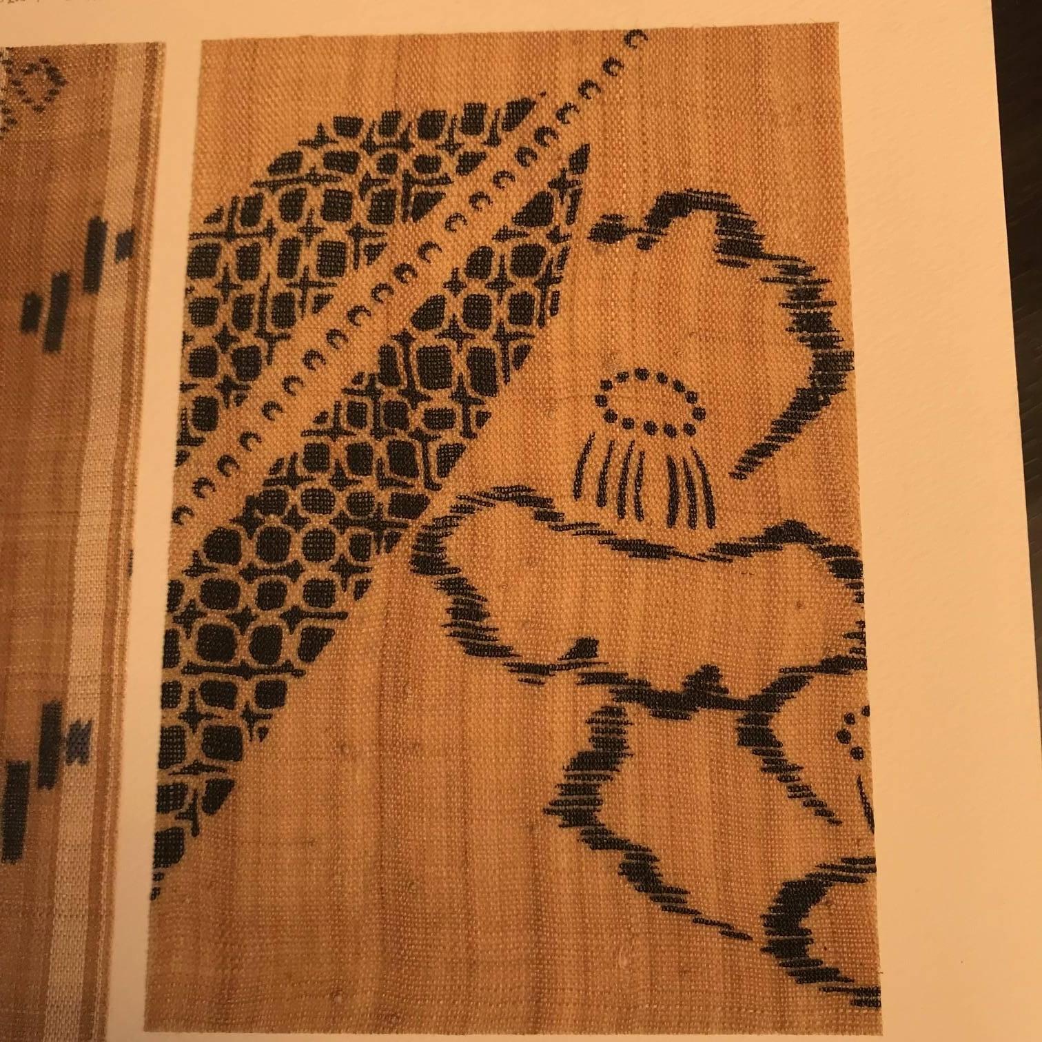 Japanese Unique Antique Album of 19th Century Fabric Samples, 28 Pages 5
