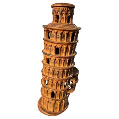 Japanese Unique Leaning Tower of Pisa Lighting Lantern