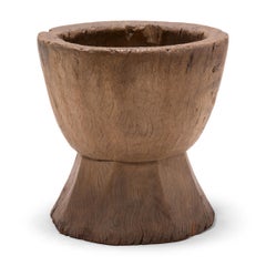 Japanese Usu Wood Mortar