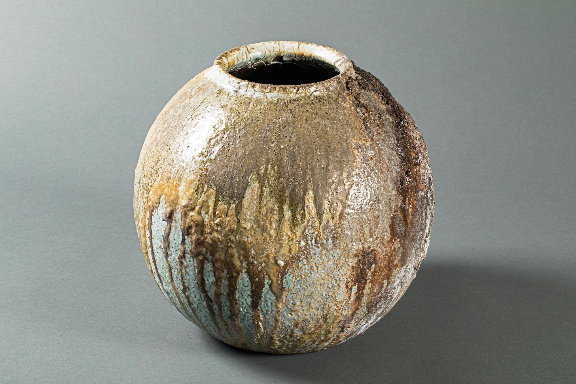 Japanische Vase (Keramik) im Angebot