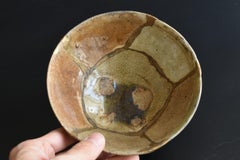 Japanese Very Old Beautiful Pottery Bowl/Kintsugi/15th Century/Wabi-Sabi Bowl