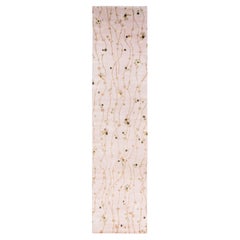 Japanese Vine Abstract Organic Luxury Silk Runner Rug by Joseph Carini