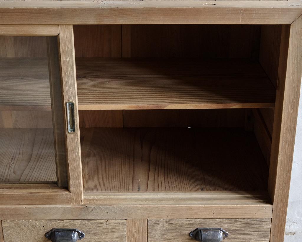 Japanese Vintage Capboard with Drawers, Early Showa Period '1926-' 7