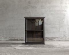 Japanese Vintage Glass Display Case, Early Showa Period '1926-'