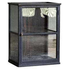Japanese Vintage Glass Display Case, Early Showa Period '1926-'