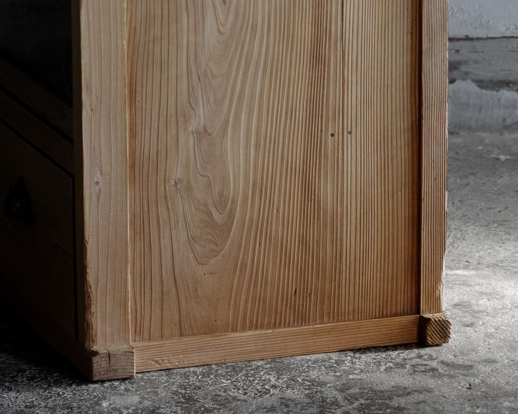 Japanese Vintage Glass Sliding Door Cupboard, Early Showa Period '1926-' 8