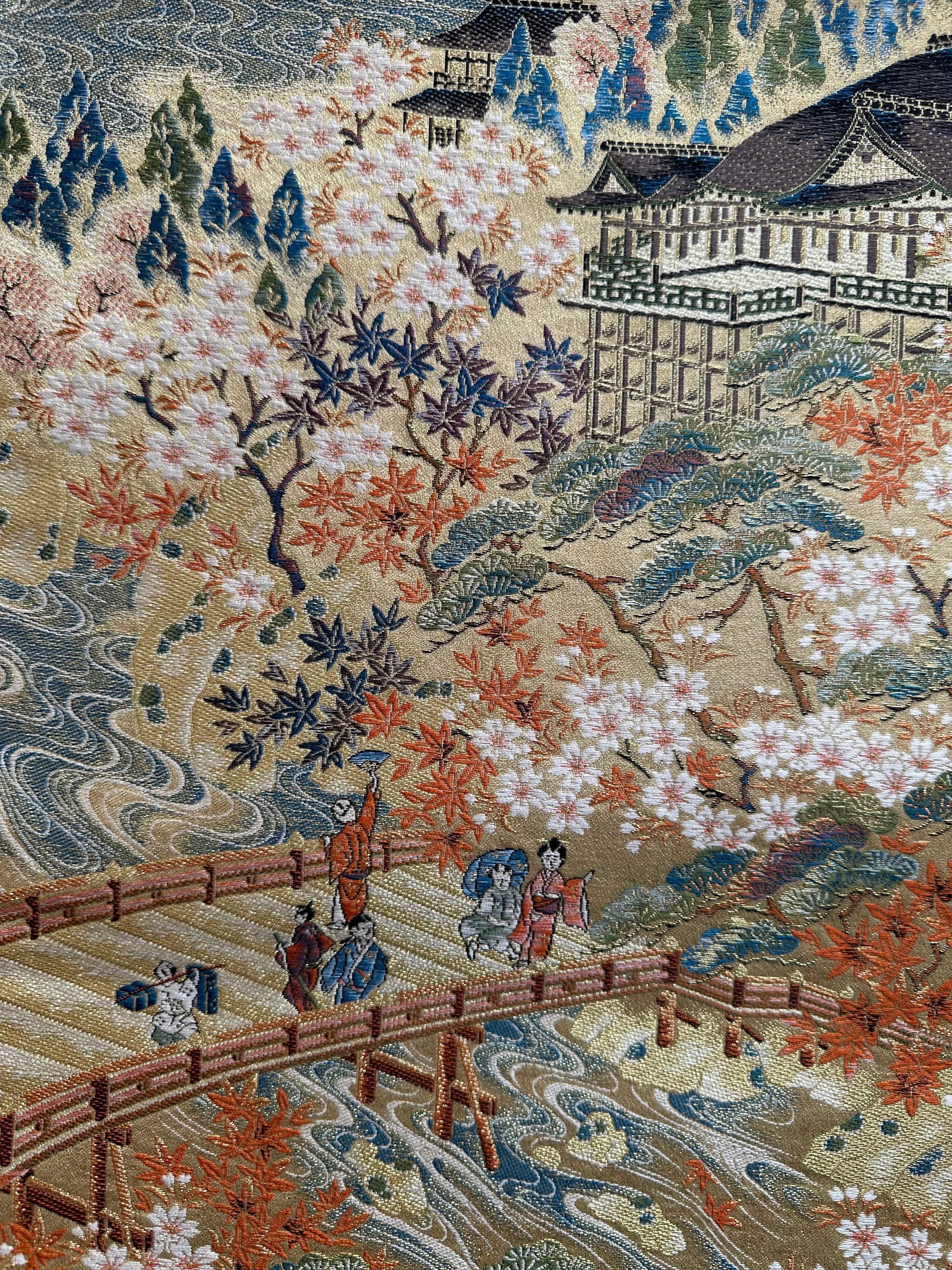 Japanese Vintage Kimono Obi, 